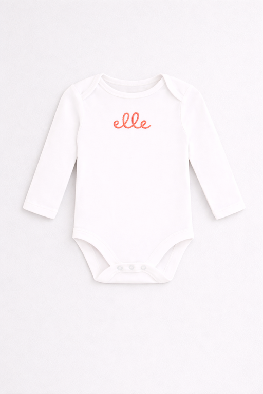 Body personnalisé C'est une fille